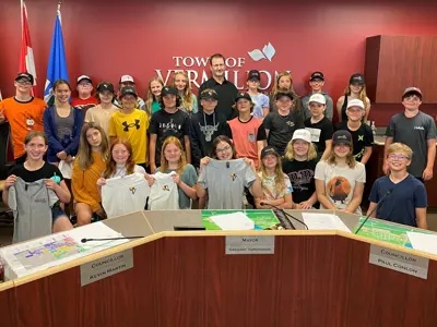 Grade 6 visit Town Hall