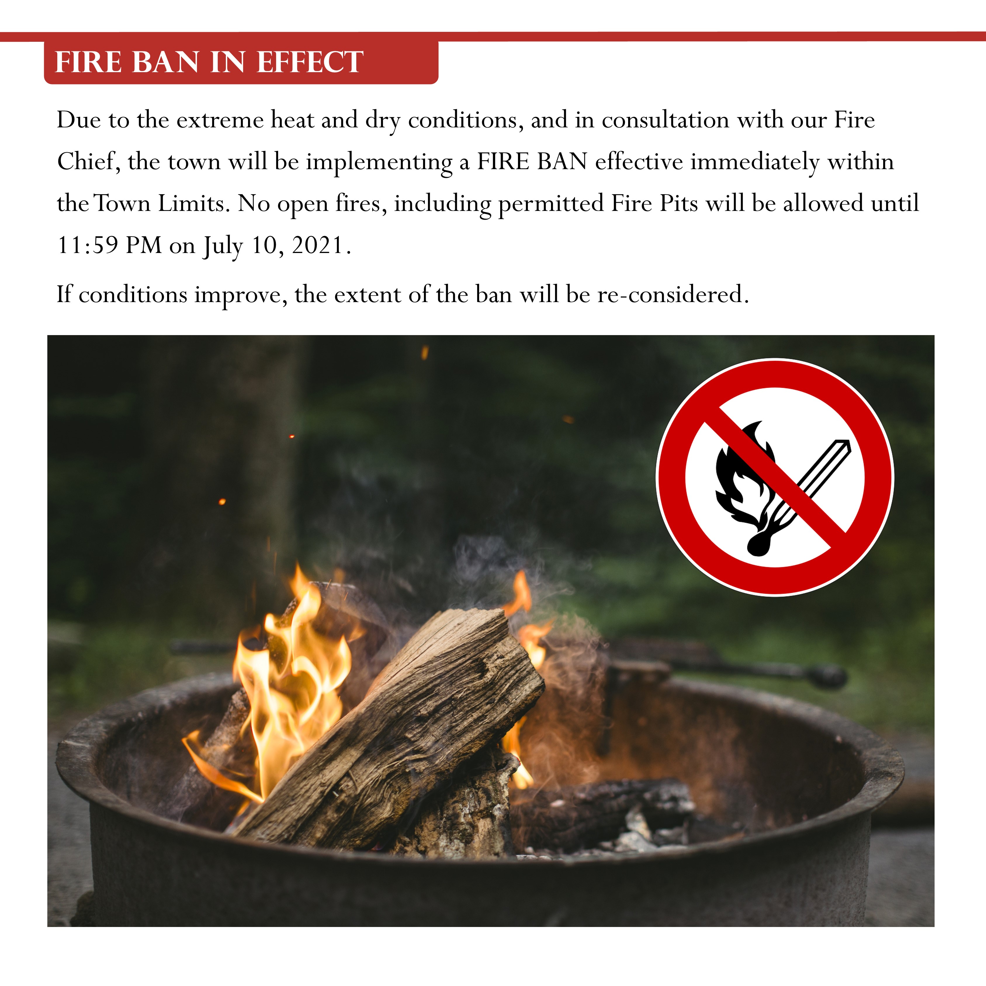 Fire Ban