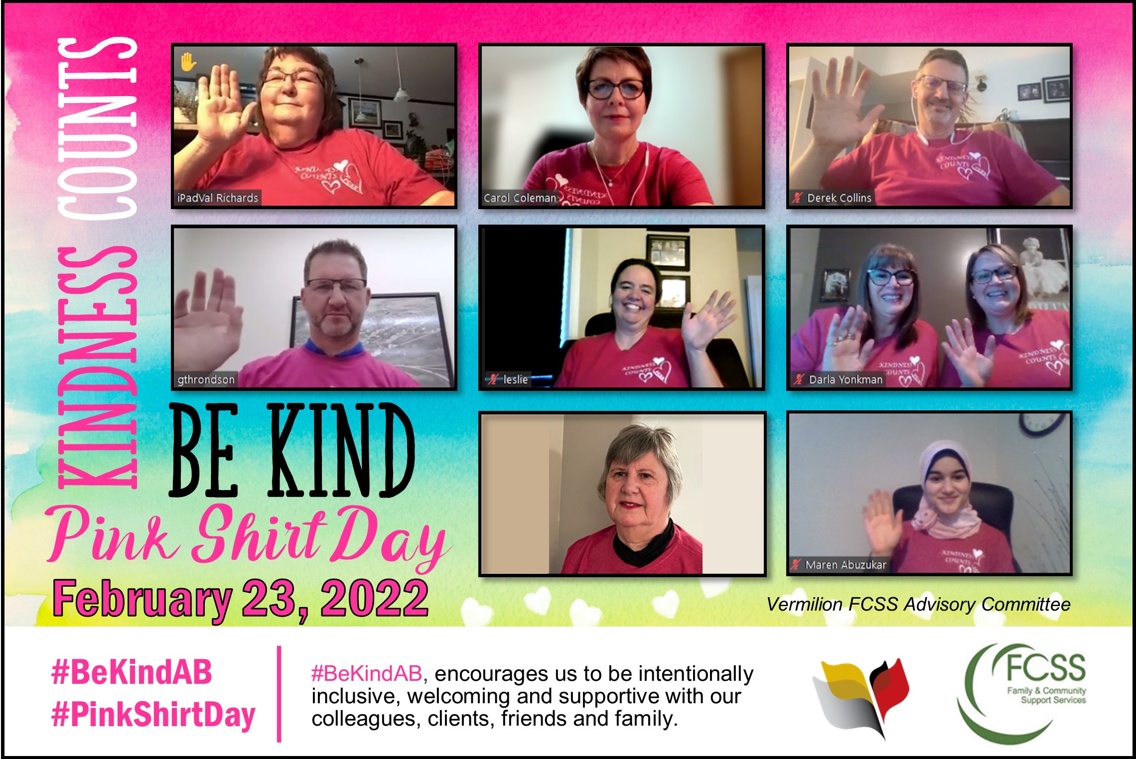 Pink Shirt Day FCSS Advisory Committee