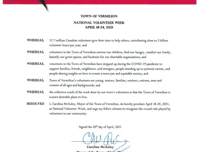 National Volunteer Week April 18-24, 2021