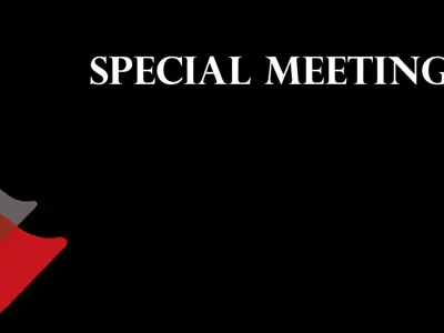 Special Meeting of Council