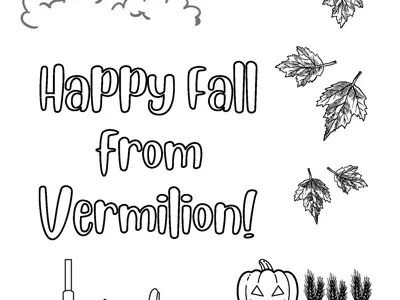 Fall Coloring Contest