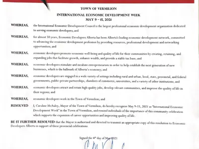 2021 International Economic Development Week
