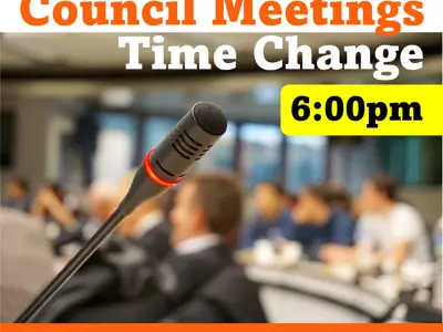 Council Meetings Time Change