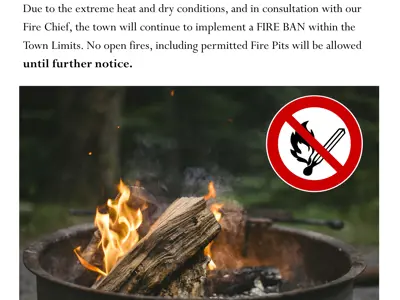 Fire Ban Continues