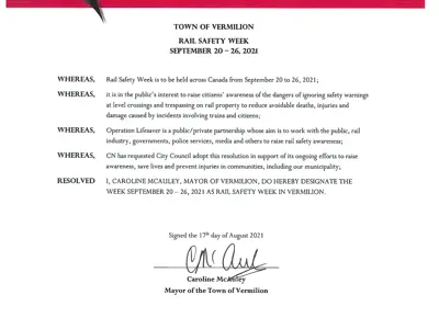2021 Rail Safety Week