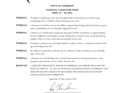 National Volunteer Week 2022