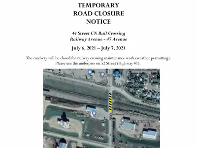 Road Closure Railway Avenue