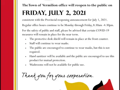 Town Office Reopening