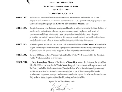 National Public Works Week May 15-21, 2022
