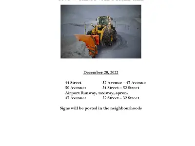 Snow Removal Dec 20 2022
