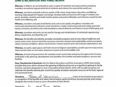 2023 Recreation and Parks Month